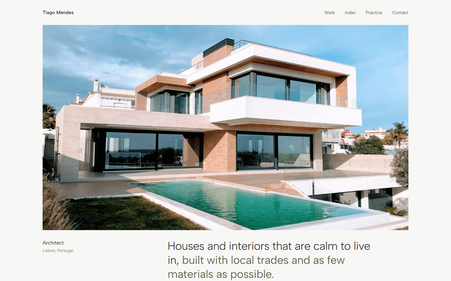 A published Cveelo portfolio